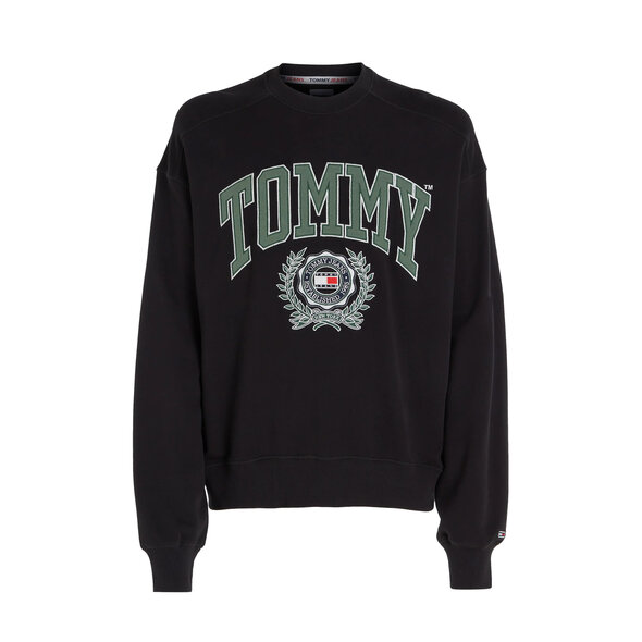 TOMMY HILFIGER BOXY COLLEGE ΦΟΥΤΕΡ ΑΝΔΡIKO DM0DM16804-BDS