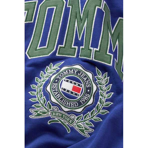 TOMMY HILFIGER BOXY COLLEGE ΦΟΥΤΕΡ ΑΝΔΡIKO DM0DM16804-C9B
