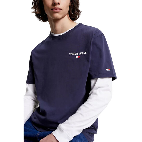 TOMMY HILFIGER ΜΠΛΟΥΖΑ ΑΝΔΡIKH ME BACK PRINT DM0DM17712-C87