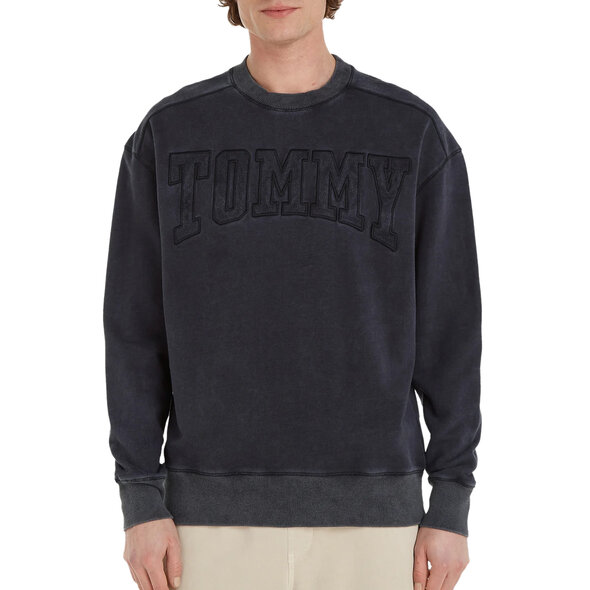 TOMMY HILFIGER NEW VΑRSΙTY ACID WASH ΦΟΥΤΕΡ ΑΝΔΡΙΚΟ DM0DM17791-BDS