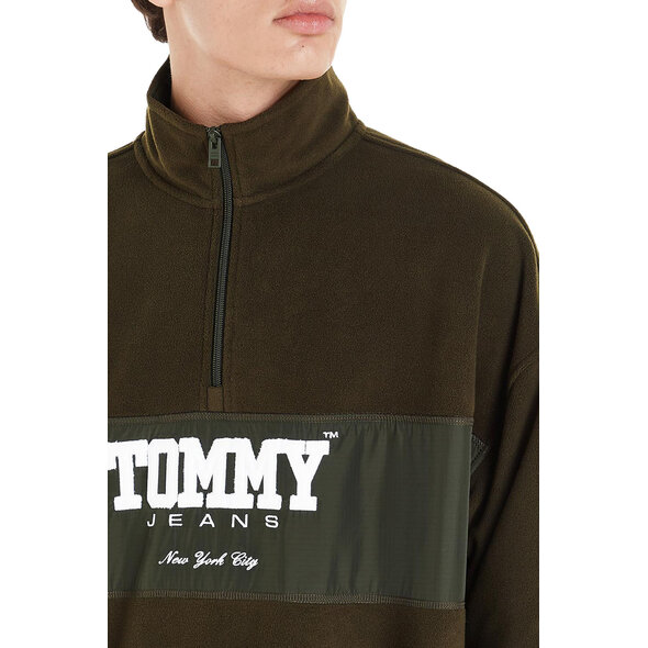 TOMMY HILFIGER OVERSIZED FLEECE ΦΟΥΤΕΡ ΑΝΔΡIKO DM0DM17803-GSB
