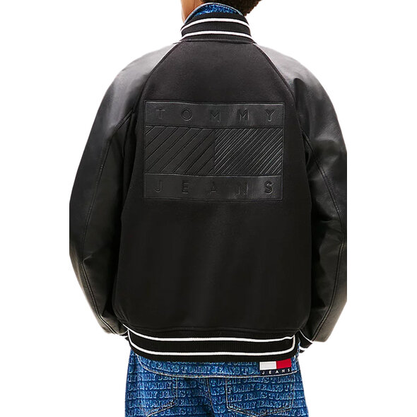 TOMMY HILFIGER TJM FLAG VARSITY ΜΠΟΥΦΑΝ ΑΝΔΡΙΚΟ DM0DM22439-BDS