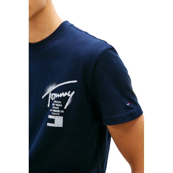 TOMMY HILFIGER TJM CITY SIGN ΜΠΛΟΥΖΑ ΑΝΔΡΙΚΗ DM0DM22553-C1G