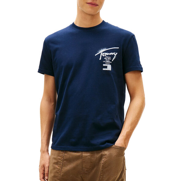 TOMMY HILFIGER TJM CITY SIGN ΜΠΛΟΥΖΑ ΑΝΔΡΙΚΗ DM0DM22553-C1G