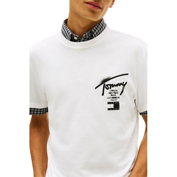 TOMMY HILFIGER TJM CITY SIGN ΜΠΛΟΥΖΑ ΑΝΔΡΙΚΗ DM0DM22553-YBL