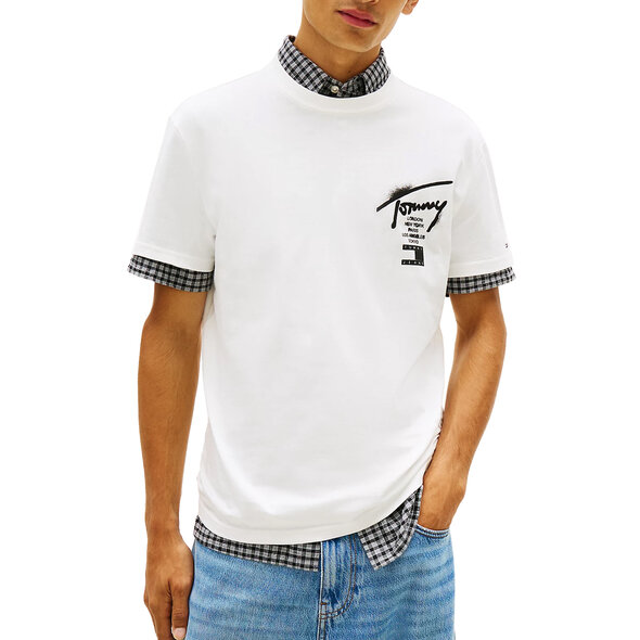 TOMMY HILFIGER TJM CITY SIGN ΜΠΛΟΥΖΑ ΑΝΔΡΙΚΗ DM0DM22553-YBL