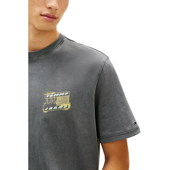 TOMMY HILFIGER TJM 90S BUBBLE FLAG ΜΠΛΟΥΖΑ ΑΝΔΡΙΚΗ DM0DM22554-BDS