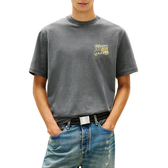TOMMY HILFIGER TJM 90S BUBBLE FLAG ΜΠΛΟΥΖΑ ΑΝΔΡΙΚΗ DM0DM22554-BDS