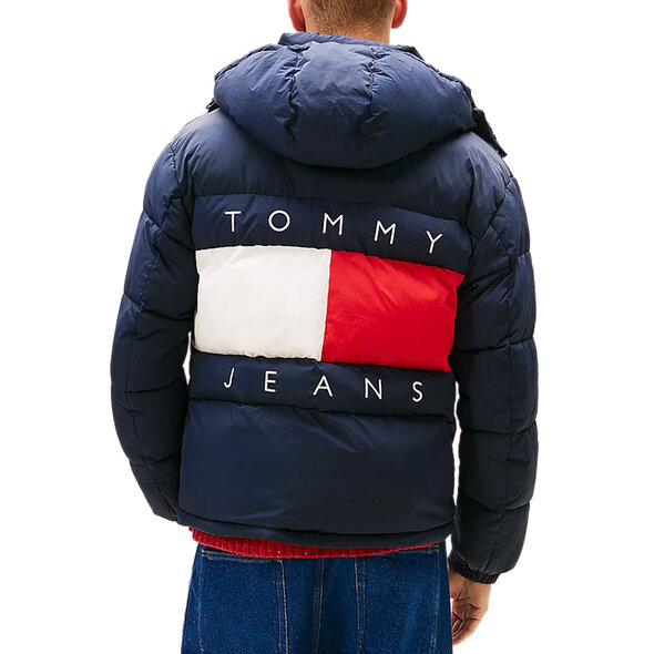 TOMMY HILFIGER TJM FLAG PUFFER ΜΠΟΥΦΑΝ ΑΝΔΡΙΚΟ DM0DM22730-C1G