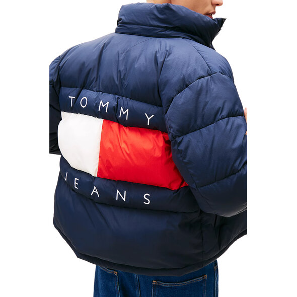 TOMMY HILFIGER TJM FLAG PUFFER ΜΠΟΥΦΑΝ ΑΝΔΡΙΚΟ DM0DM22730-C1G