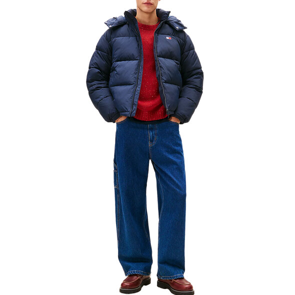 TOMMY HILFIGER TJM FLAG PUFFER ΜΠΟΥΦΑΝ ΑΝΔΡΙΚΟ DM0DM22730-C1G