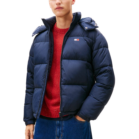 TOMMY HILFIGER TJM FLAG PUFFER ΜΠΟΥΦΑΝ ΑΝΔΡΙΚΟ DM0DM22730-C1G