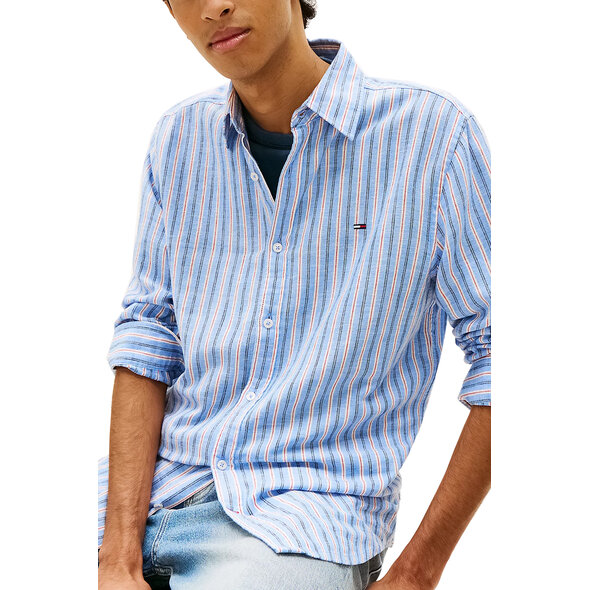 TOMMY HILFIGER TJM LINEN ΠΟΥΚΑΜΙΣΟ ΑΝΔΡΙΚΟ DM0DM22755-C38