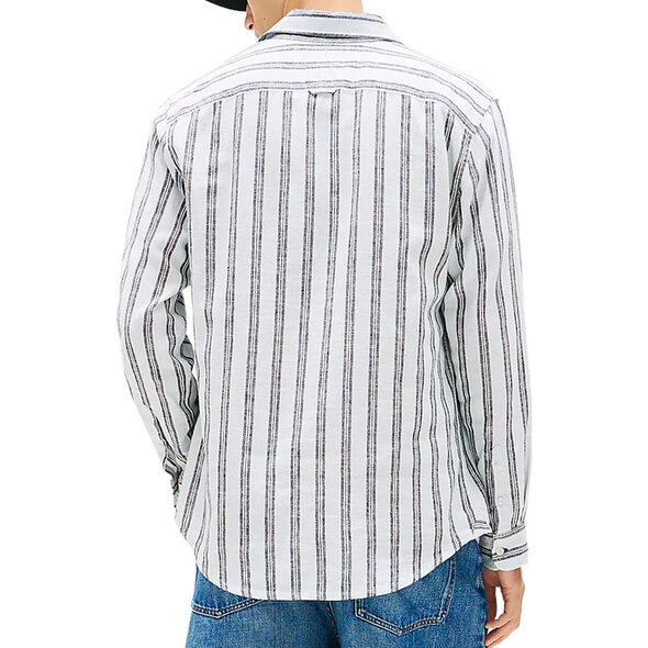 TOMMY HILFIGER TJM LINEN ΠΟΥΚΑΜΙΣΟ ΑΝΔΡΙΚΟ DM0DM22755-C3Q
