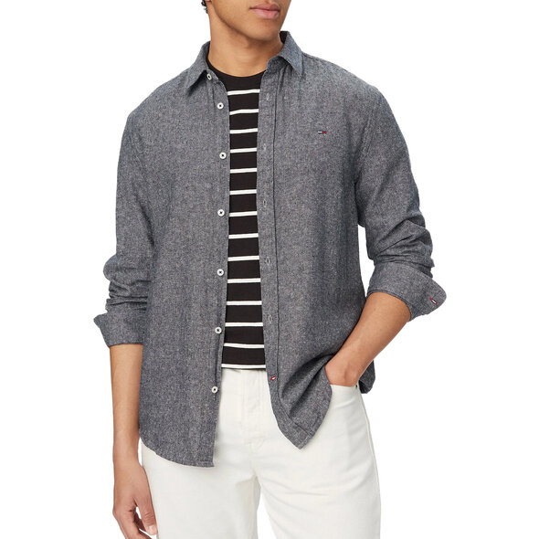 TOMMY HILFIGER TJM LINEN ΠΟΥΚΑΜΙΣΟ ΑΝΔΡΙΚΟ DM0DM22761-C1G