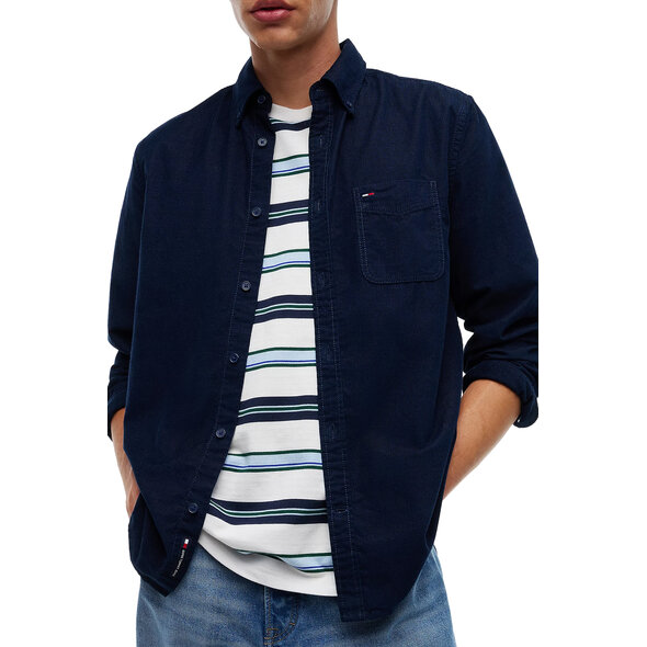 TOMMY HILFIGER TJM ΚΟΤΛΕ ΠΟΥΚΑΜΙΣΟ ΑΝΔΡΙΚΟ DM0DM23517-C1G