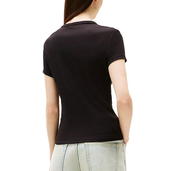 TOMMY HILFIGER TJW RIB SLIM ΜΠΛΟΥΖΑ ΓΥΝΑΙΚEIA DW0DW17383-BDS