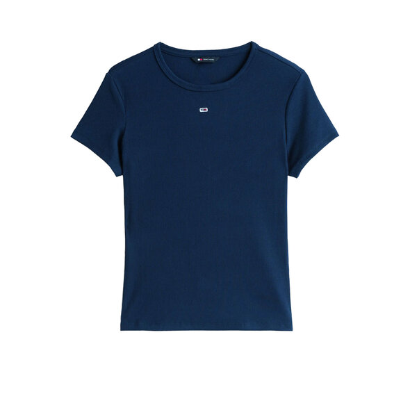 TOMMY HILFIGER TJW RIB SLIM ΜΠΛΟΥΖΑ ΓΥΝΑΙΚEIA DW0DW17383-C1G