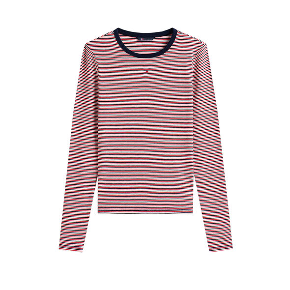 TOMMY HILFIGER SLIM ESSENTIAL RIB ΜΠΛΟΥΖΑ ΓΥΝΑΙΚEIA DW0DW17387-0FD