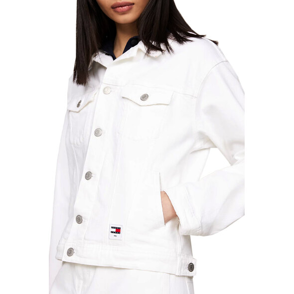 TOMMY HILFIGER 'MOM' DENIM TRUCKER JACKET ΓΥΝΑΙΚEIO DW0DW17658-1CE