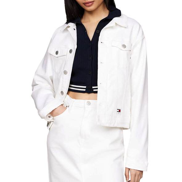 TOMMY HILFIGER 'MOM' DENIM TRUCKER JACKET ΓΥΝΑΙΚEIO DW0DW17658-1CE