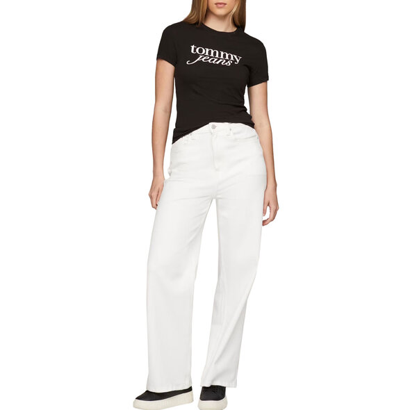 TOMMY HILFIGER TJW LOGO SLIM T-SHIRT ΓΥΝΑΙΚEIO DW0DW19447-BDS