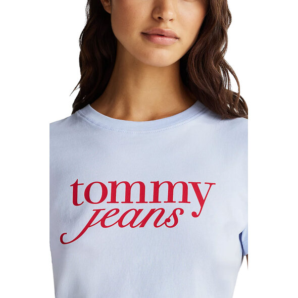 TOMMY HILFIGER TJW LOGO SLIM T-SHIRT ΓΥΝΑΙΚEIO DW0DW19447-C3Q