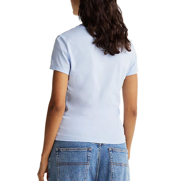 TOMMY HILFIGER TJW LOGO SLIM T-SHIRT ΓΥΝΑΙΚEIO DW0DW19447-C3Q