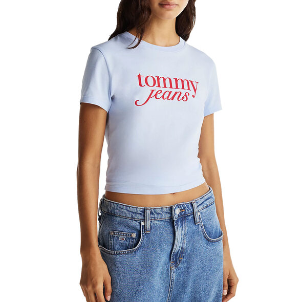 TOMMY HILFIGER TJW LOGO SLIM T-SHIRT ΓΥΝΑΙΚEIO DW0DW19447-C3Q