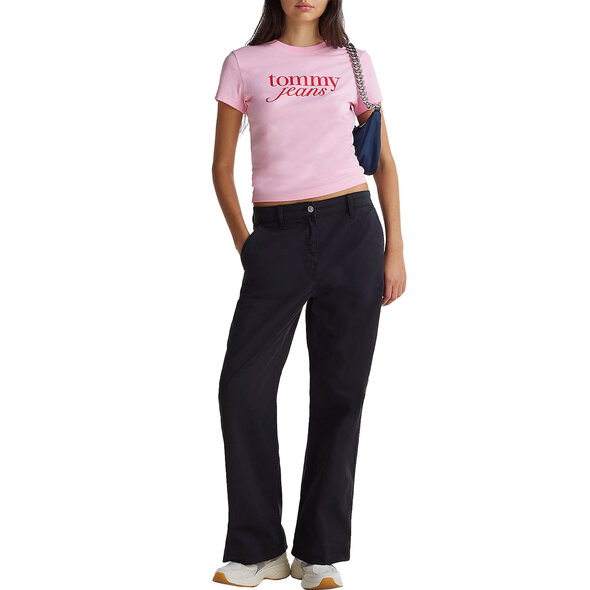 TOMMY HILFIGER TJW LOGO SLIM T-SHIRT ΓΥΝΑΙΚEIO DW0DW19447-TPF