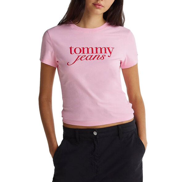 TOMMY HILFIGER TJW LOGO SLIM T-SHIRT ΓΥΝΑΙΚEIO DW0DW19447-TPF