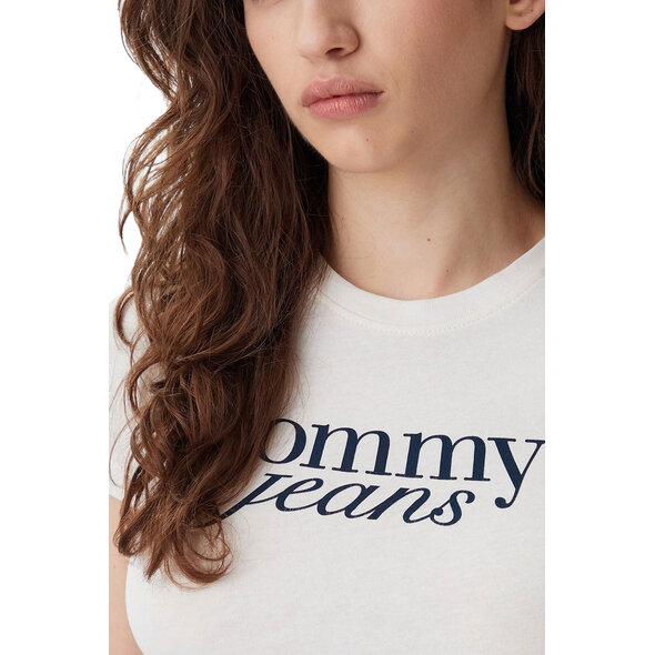 TOMMY HILFIGER TJW LOGO SLIM T-SHIRT ΓΥΝΑΙΚEIO DW0DW19447-YBH