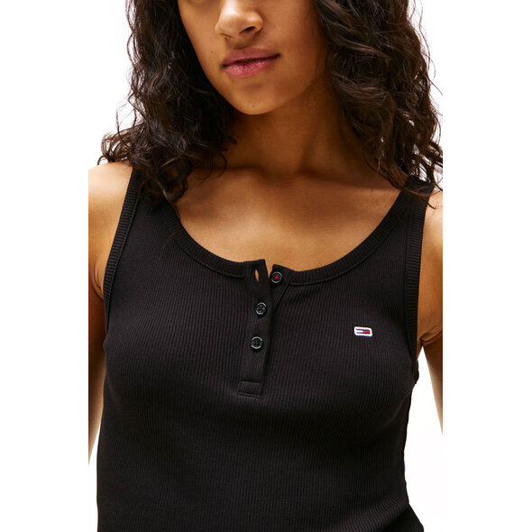 TOMMY HILFIGER TJW RIBBED SLIM TANK TOP ΓΥΝΑΙΚEIO DW0DW19492-BDS
