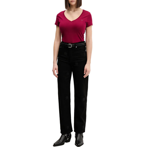 TOMMY HILFIGER TJW V-NECK ΜΠΛΟΥΖΑ ΓΥΝΑΙΚEIA DW0DW20458-VLC