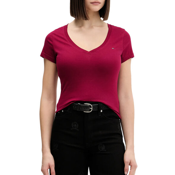 TOMMY HILFIGER TJW V-NECK ΜΠΛΟΥΖΑ ΓΥΝΑΙΚEIA DW0DW20458-VLC