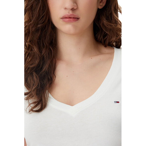 TOMMY HILFIGER TJW V-NECK ΜΠΛΟΥΖΑ ΓΥΝΑΙΚEIA DW0DW20458-YBL