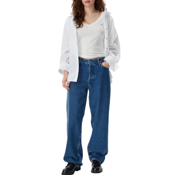 TOMMY HILFIGER TJW V-NECK ΜΠΛΟΥΖΑ ΓΥΝΑΙΚEIA DW0DW20458-YBL