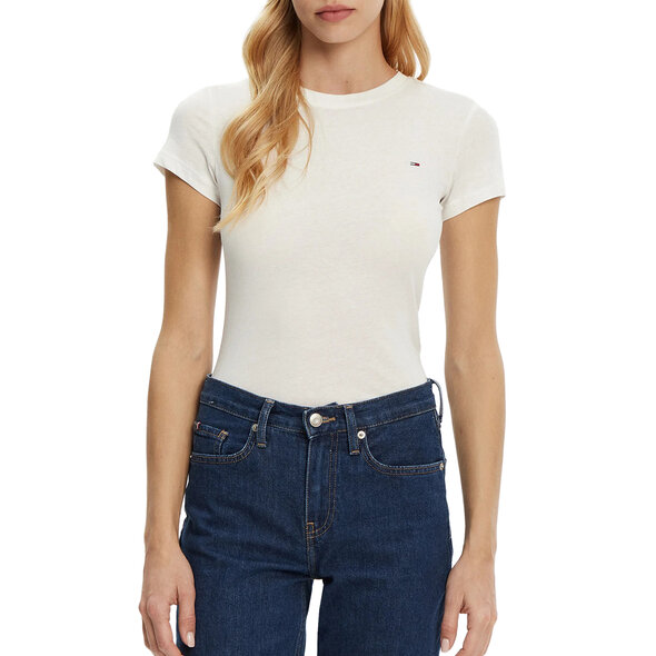 TOMMY HILFIGER TJW C-NECK ΜΠΛΟΥΖΑ ΓΥΝΑΙΚEIA DW0DW20459-YBL