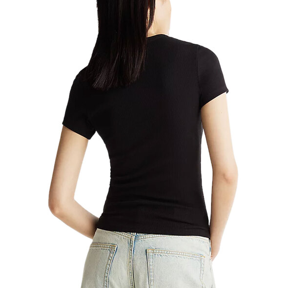 TOMMY HILFIGER TJW SLIM RIB ΜΠΛΟΥΖΑ ΓΥΝΑΙΚEIA DW0DW20463-BDS