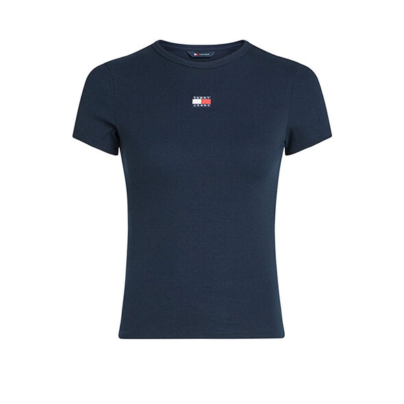 TOMMY HILFIGER TJW SLIM RIB ΜΠΛΟΥΖΑ ΓΥΝΑΙΚEIA DW0DW20463-C1G