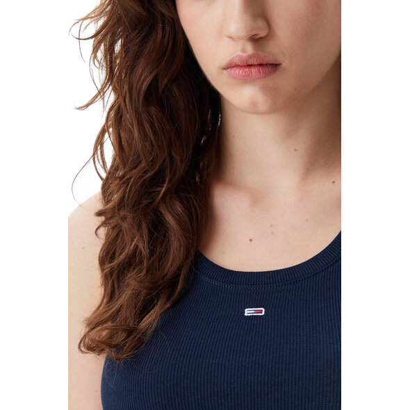TOMMY HILFIGER TJW RIBBED SLIM TANK TOP ΓΥΝΑΙΚEIO DW0DW20673-C1G