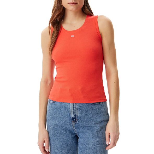 TOMMY HILFIGER TJW RIBBED SLIM TANK TOP ΓΥΝΑΙΚEIO DW0DW20673-SN6
