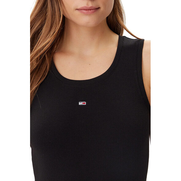 TOMMY HILFIGER  TJW ESSENTIAL RIB ΦΟΡΕΜΑ ΓΥΝΑΙΚΕΙΟ DW0DW20674-BDS