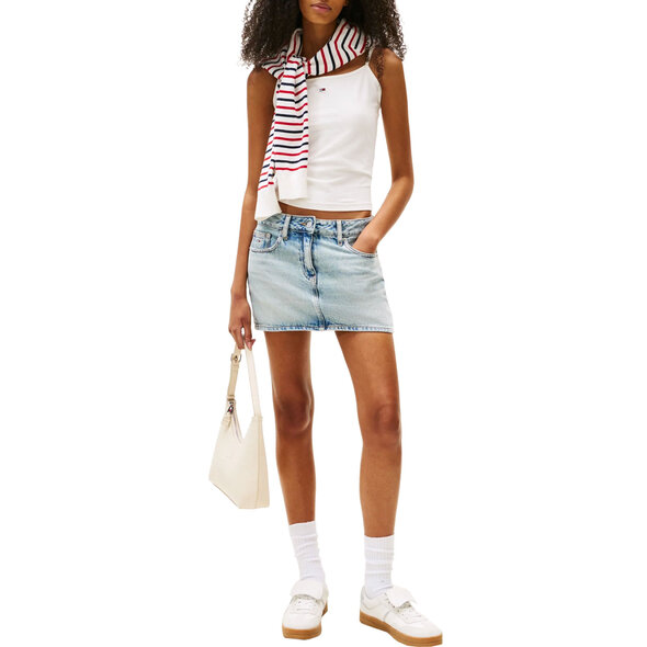 TOMMY HILFIGER TJW ESSENTIAL STRAP TOP ΓΥΝΑΙΚEIO DW0DW20675-YBL