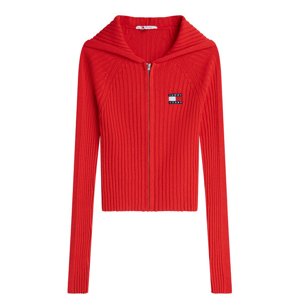 TOMMY HILFIGER TJW HOOD RIB ΖΑΚΕΤΑ ΓΥΝΑΙΚΕΙΑ DW0DW20974-XK9