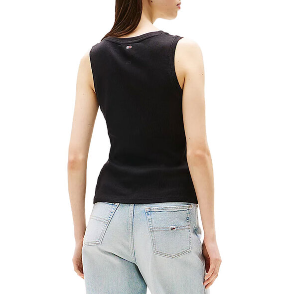 TOMMY HILFIGER TJW LOGO SLIM TANK TOP ΓΥΝΑΙΚEIO DW0DW21369-BDS