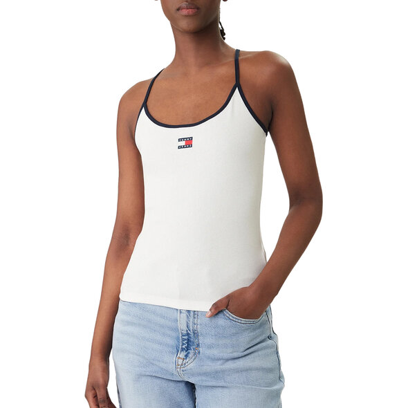 TOMMY HILFIGER TJW SLIM BADGE TOP ΓΥΝΑΙΚΕΙΟ DW0DW22261-YBL