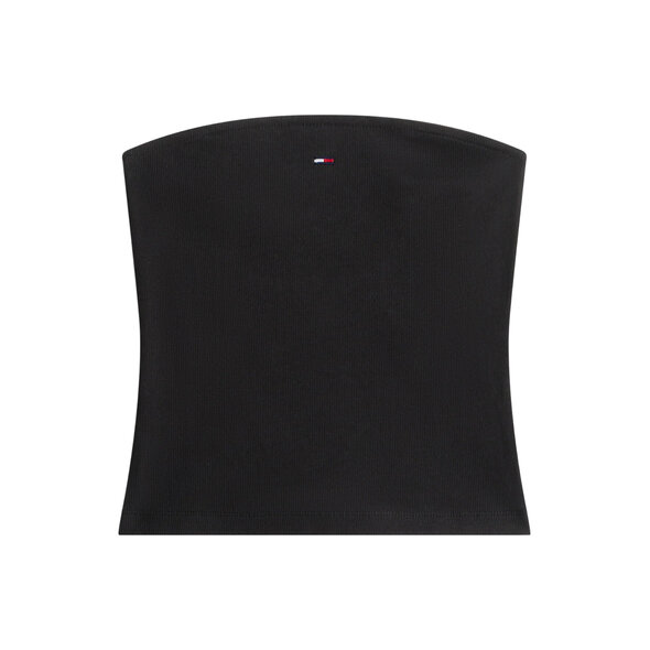  TOMMY HILFIGER TJW BANDEAU RIB ΜΠΛΟΥΖΑ ΓΥΝΑΙΚEIΑ DW0DW22263-BDS