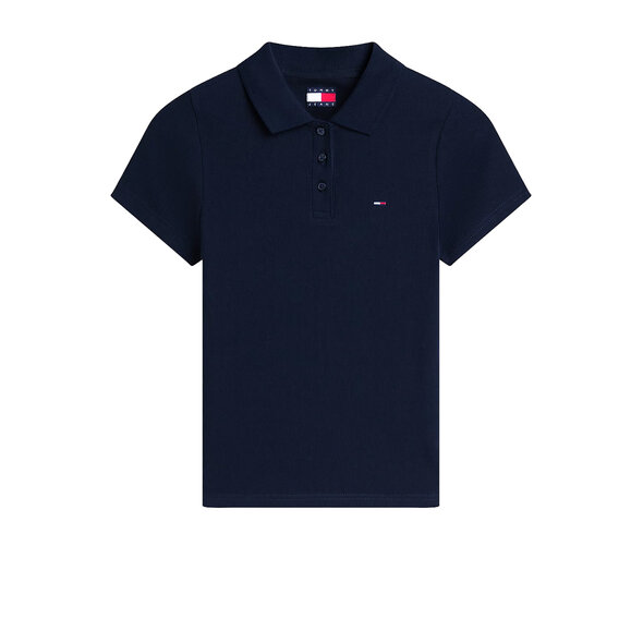 TOMMY HILFIGER TJW SLIM RIB POLO ΜΠΛΟΥΖΑ ΓΥΝΑΙΚΕΙΑ DW0DW22327-C1G