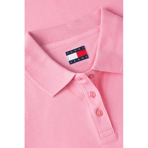 TOMMY HILFIGER TJW SLIM RIB POLO ΜΠΛΟΥΖΑ ΓΥΝΑΙΚΕΙΑ DW0DW22327-TOU